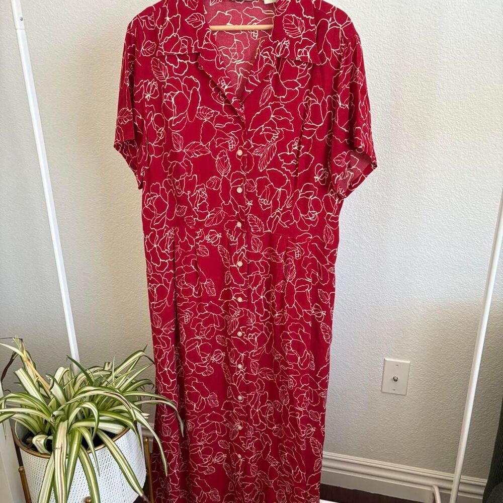 Eddie-bauer Women's Red Dress